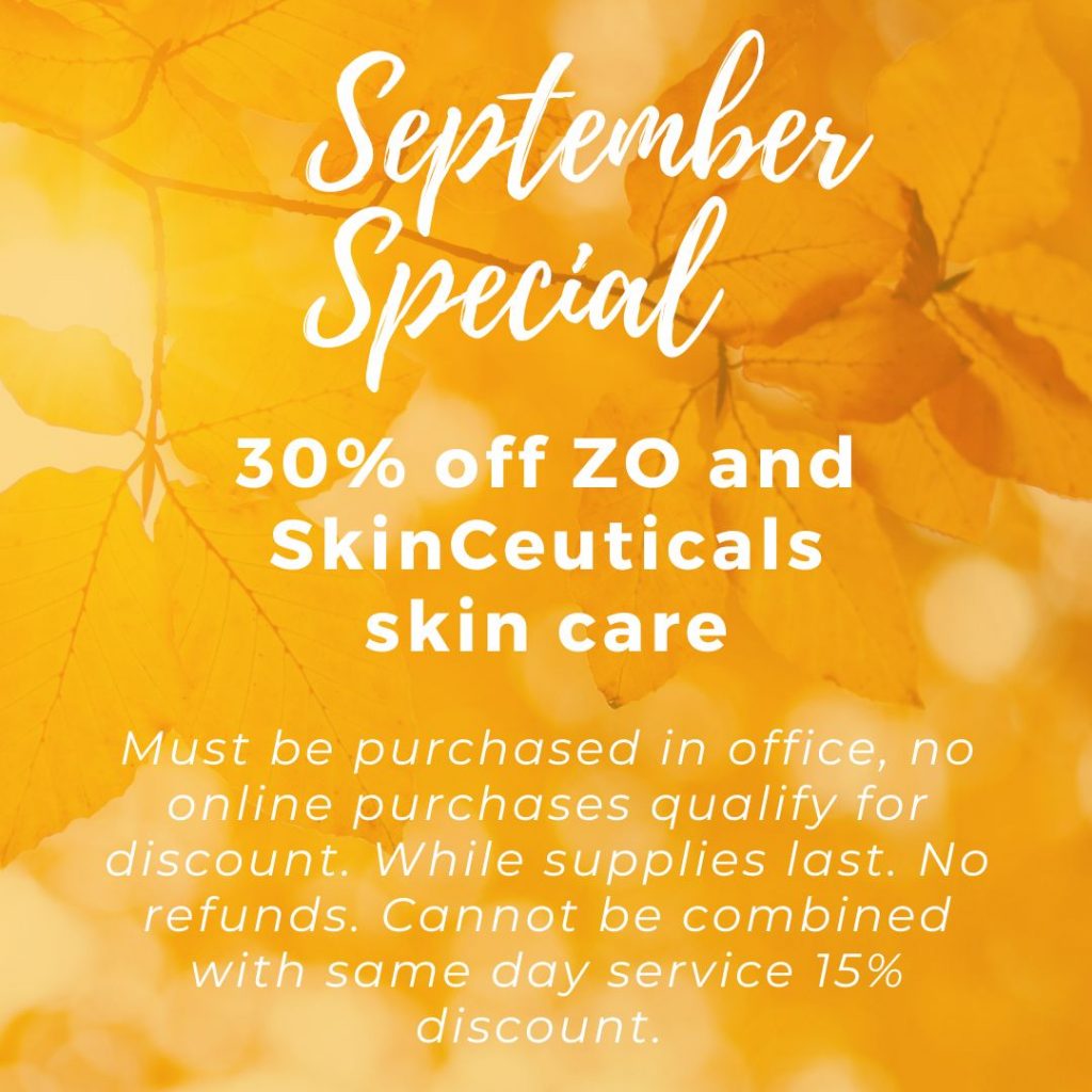 september med spa special
