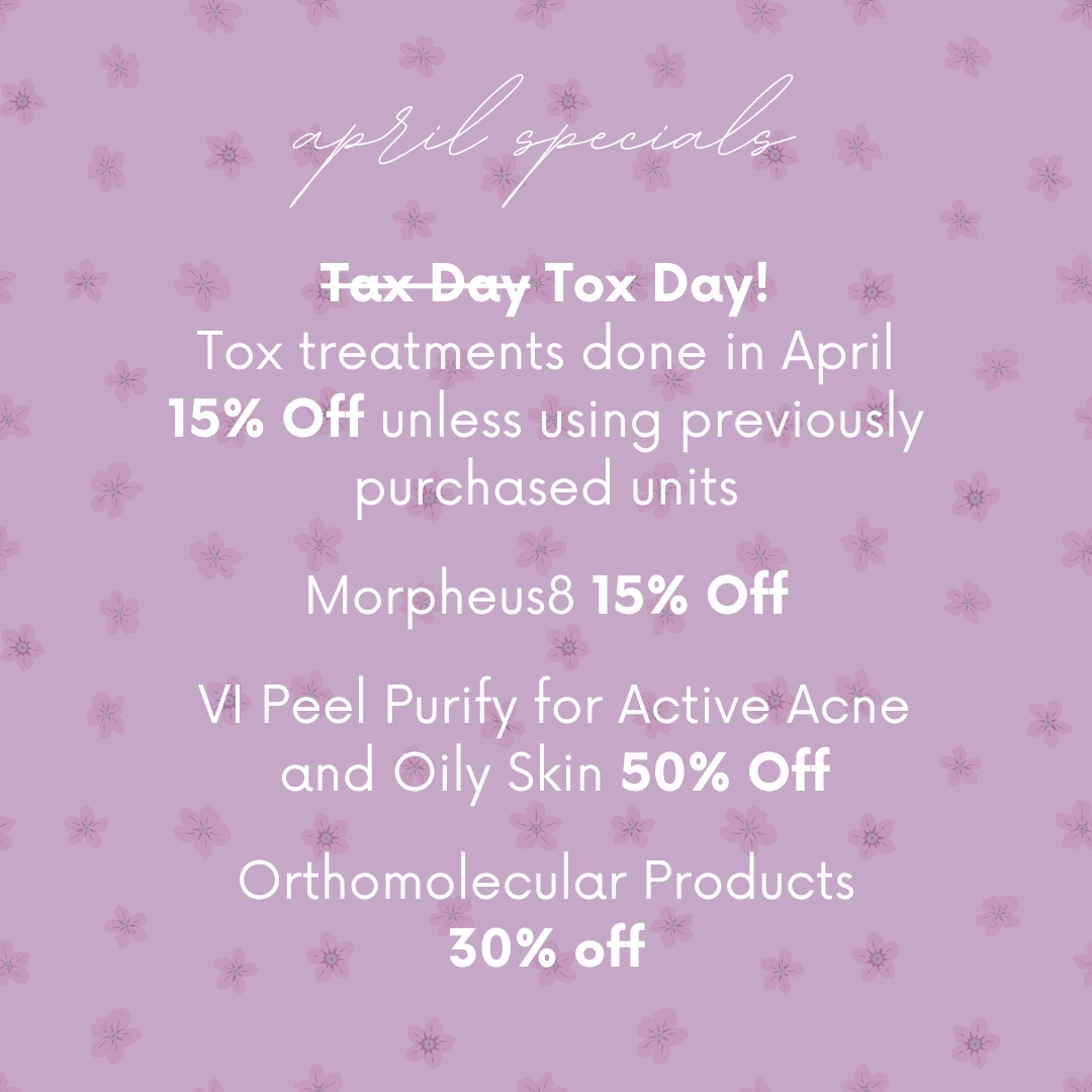 april med spa specials