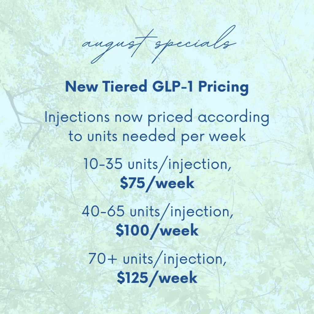 august med spa specials